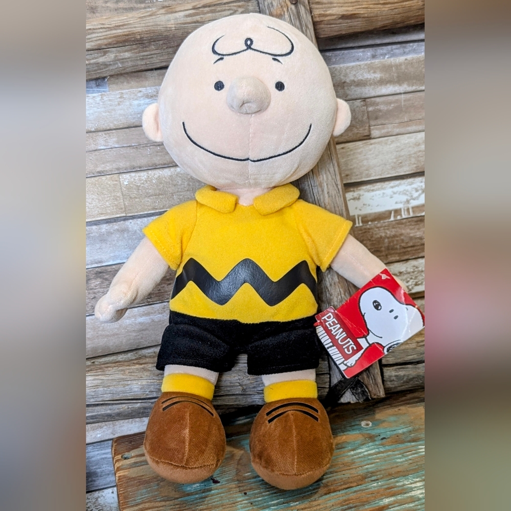 Peanuts Charlie Brown Large Plush From Kohl's Cares Collection W tags